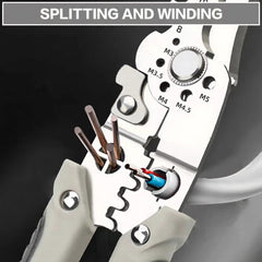 10 in 1 Multi-Function High Quality Wire Stripper With Cutters | Pure Stainless Steel