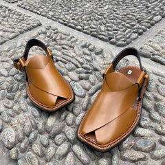 Charssada Chappal yellow  -Pure Leather Handmade