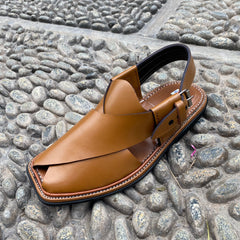 Charssada Chappal yellow  -Pure Leather Handmade