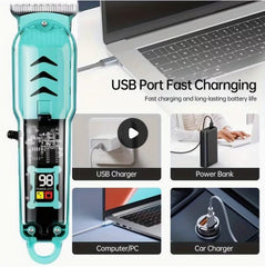 Professional T-Blade Hair Trimmer for Men