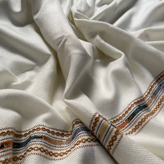 Nilon Woolen shawls ( white )
