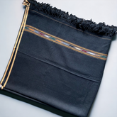 Nilon Woolen shawls (black )