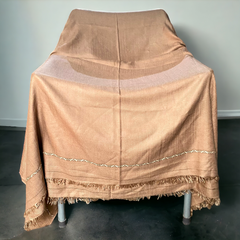 96 Woolen shawls ( tea brown )