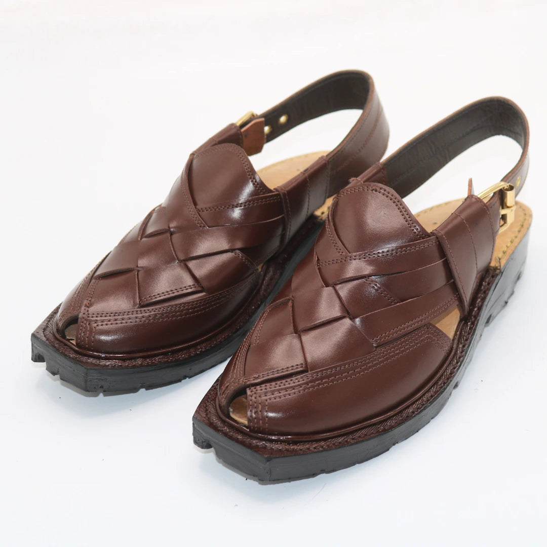 Premium Brown Norozi Chappal