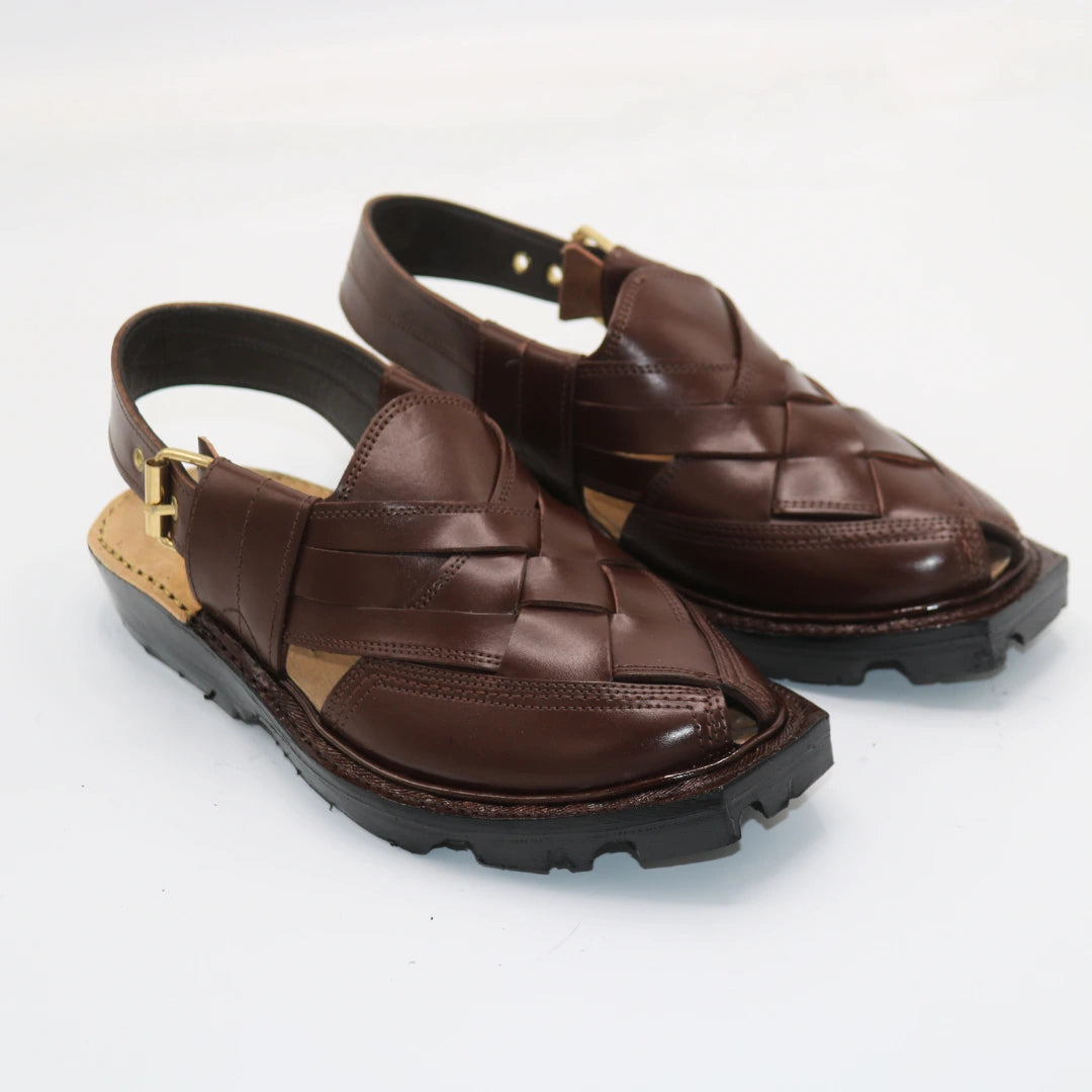 Premium Brown Norozi Chappal