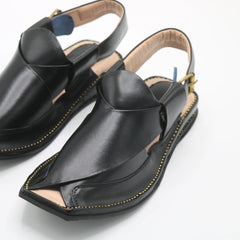 Black Zalmi Chappal