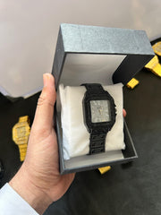 Man's Watch With Diamond Stone